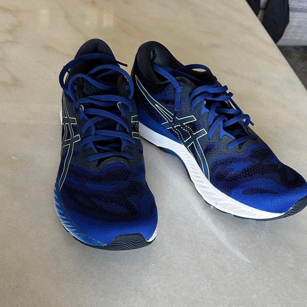 ASICS Navy and Black Athletic Sneakers